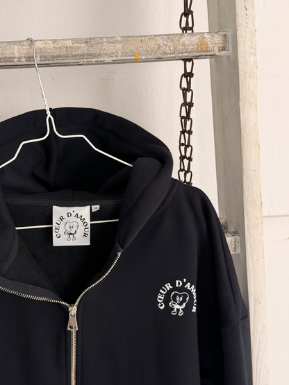 KINDNESS CLUB ZIPPER - DUNKELBLAU